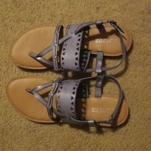 Dept 222 strappy thong sandal